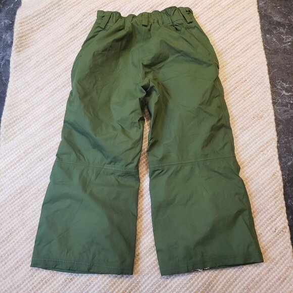 The North Face green lightweight snow pants - size XS (6) - Picture 2 of 3